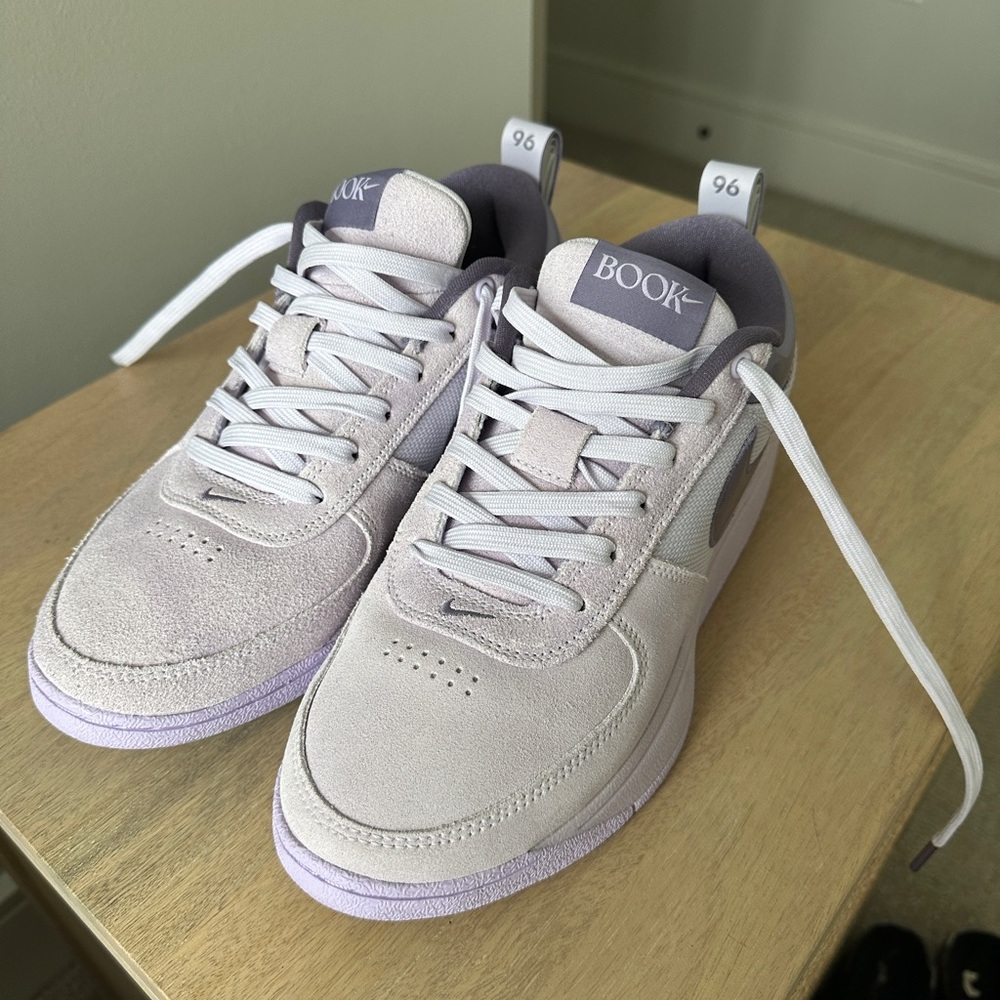 Nike Book 1 “Chapter One” Sneakers — Lilac/Plum — (Worn Once!)